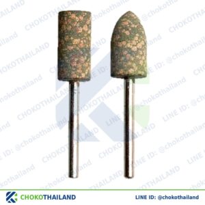 ลูกยาง ทรงกระบอก Φ3×8 (แพ็ค100) | Rubber Mounted Point Cylinder Φ3×8 (100pcs/bag)